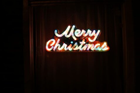 merry christmas light up sign